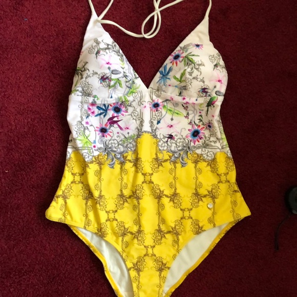 NWT Ted Baker Passion Flower One Piece Swimsuit - Picture 6 of 8